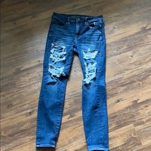 High Rise American Eagle Jeggings